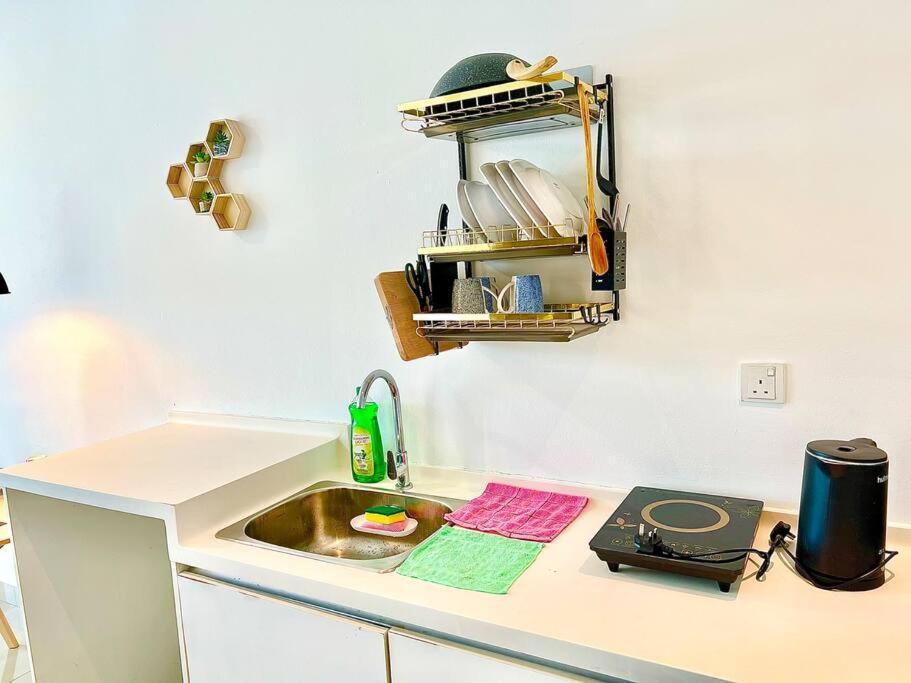 G 1-5Pax Cozy Home Trefoil Setia Alam 100Mps Wifi & Tv Sccc ภายนอก รูปภาพ